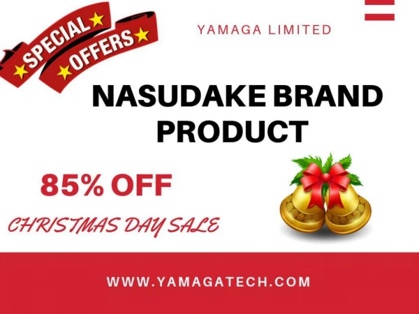 Grab Your Favorite Nasudake Brand Product | 85% Off On Christmas Day sale