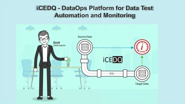 iCEDQ Dataops Platform For Data Test Automation and Monitoring