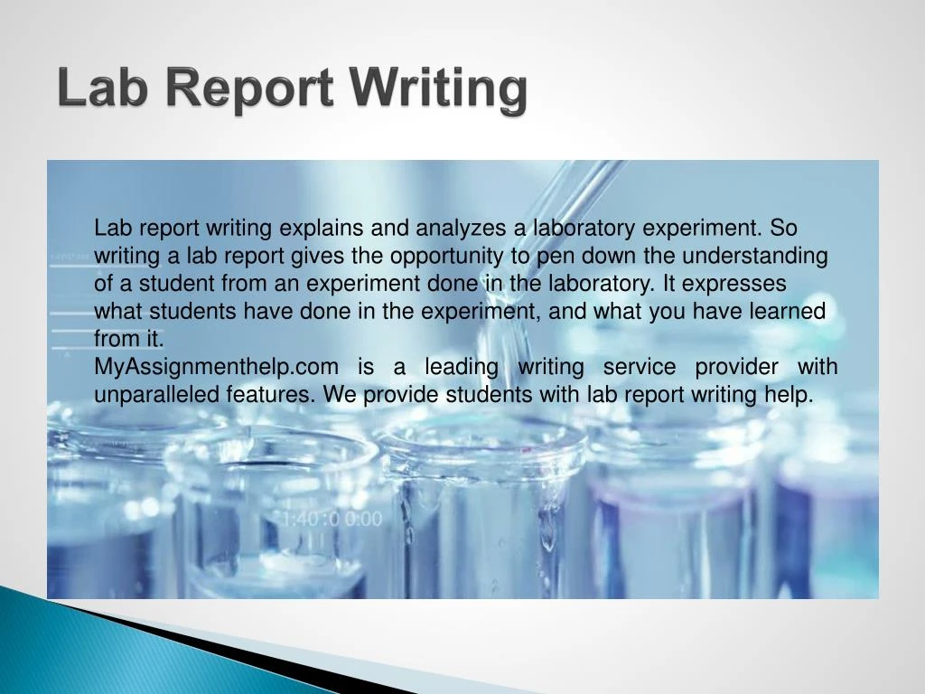 lab report writing