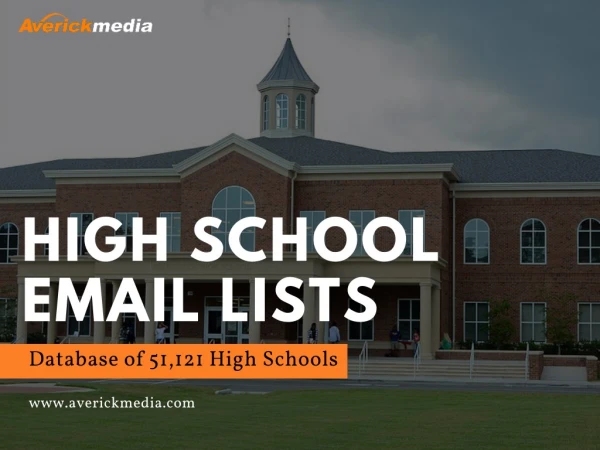 High School Email List