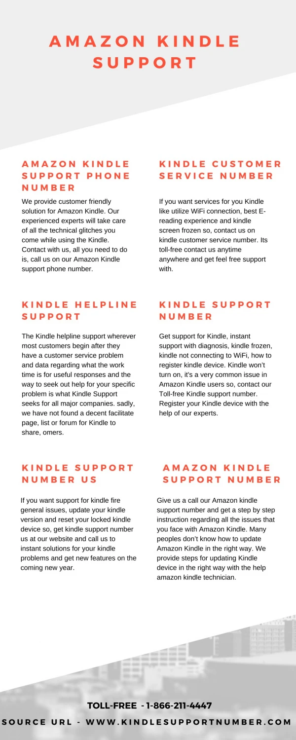Kindle Helpline Support