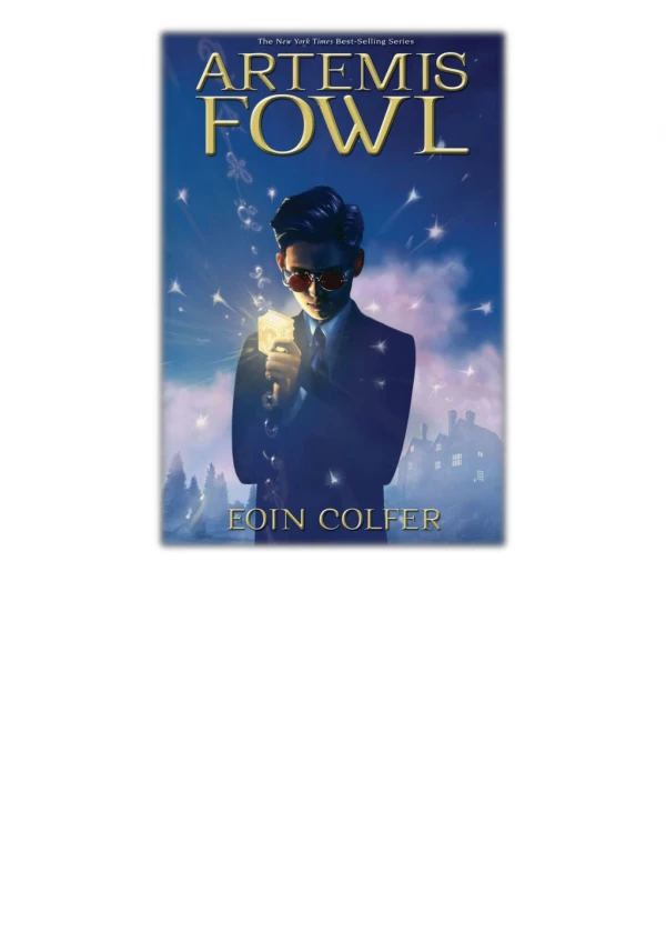 [PDF] Artemis Fowl By Eoin Colfer Free Download