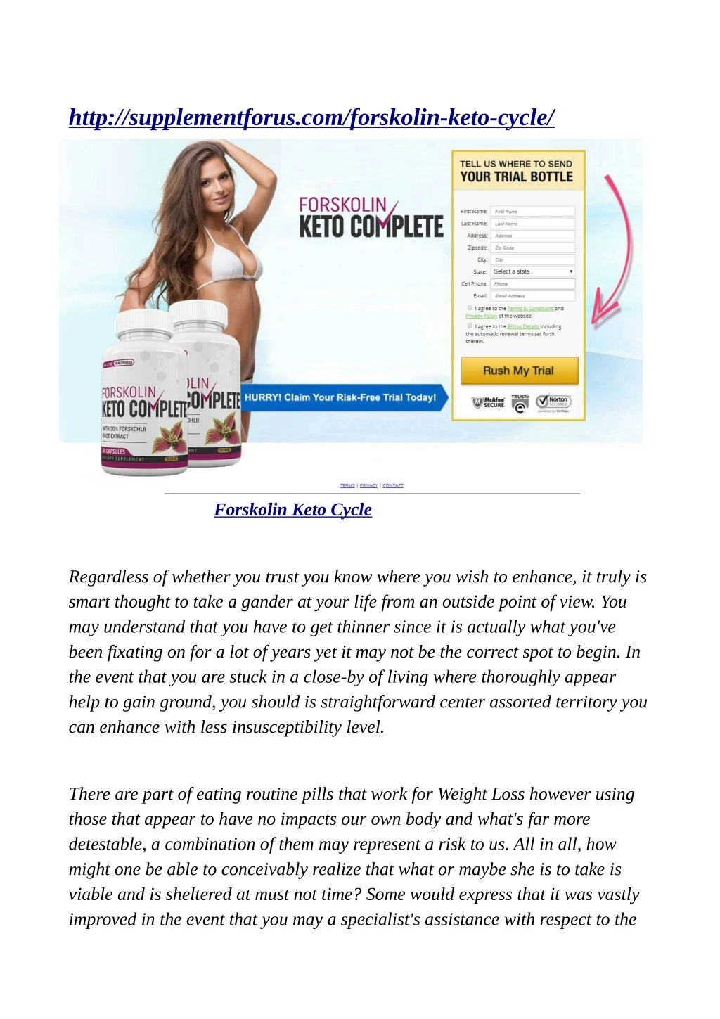 http supplementforus com forskolin keto cycle