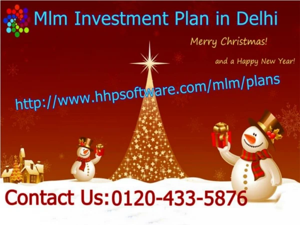 Involvement of client in Mlm Investment Plan in Delhi 0120-433-5876