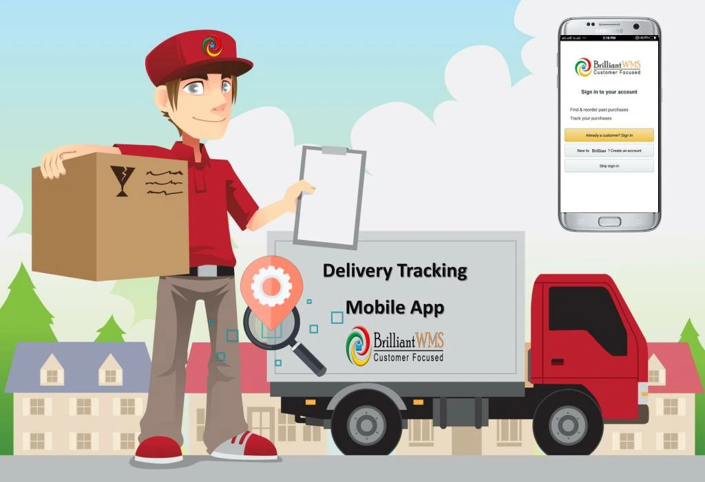 delivery tracking mobile app