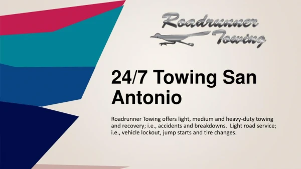 24/7 Towing San Antonio - RRTOWING