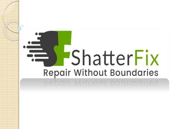 Cost Effective Screen Repair Services via ShatterFix