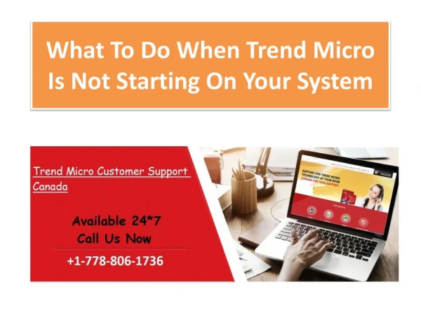 What To Do When Trend Micro Is Not Starting On Your System