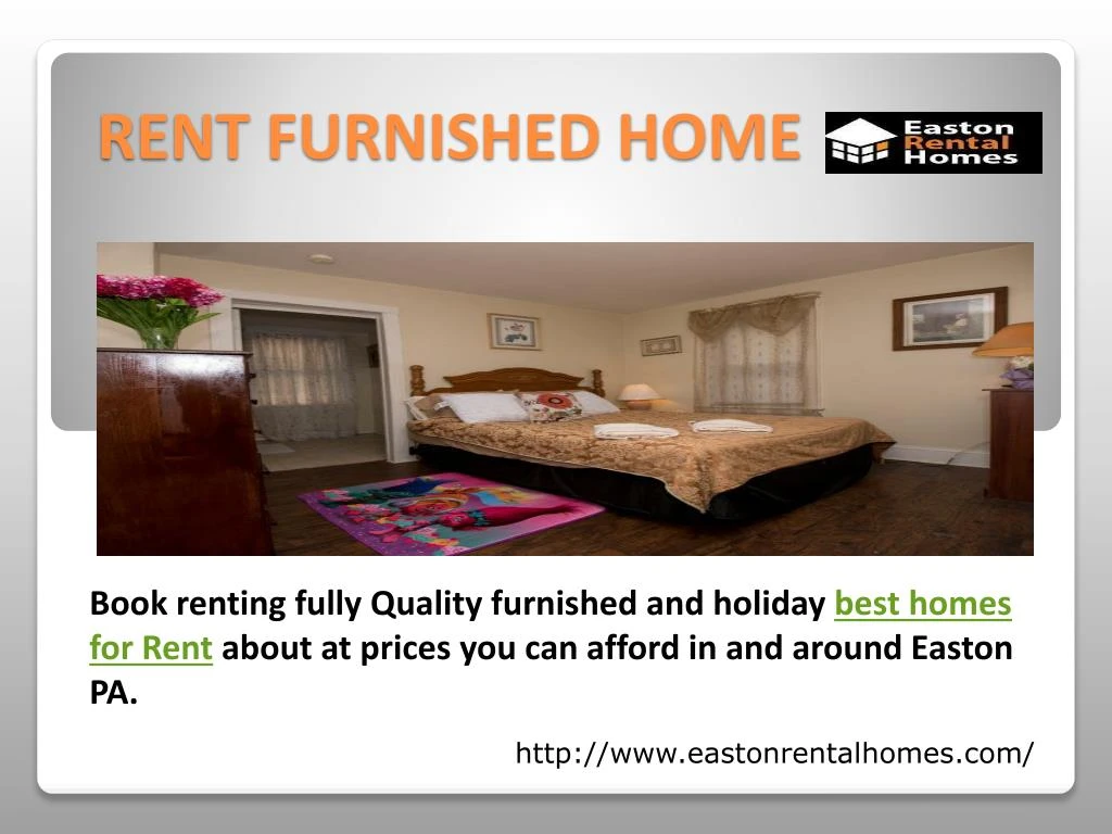 rent furnished home
