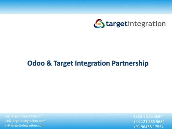 Odoo Partner - Target Integration UK, Ireland & India