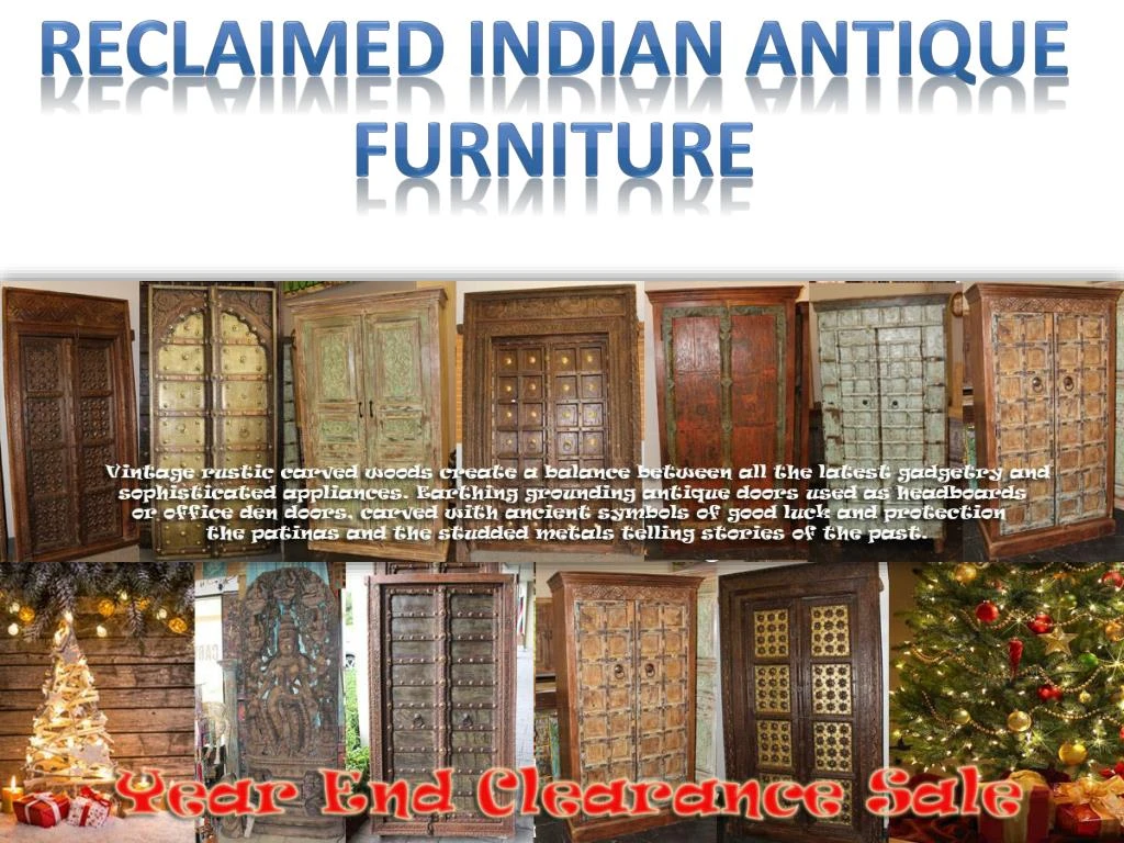 reclaimed indian antique furniture