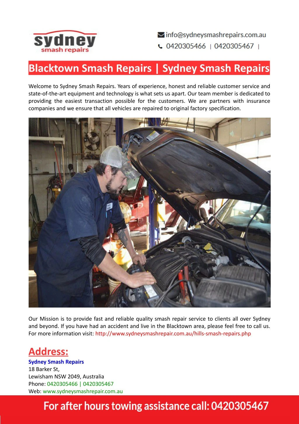blacktown smash repairs sydney smash repairs