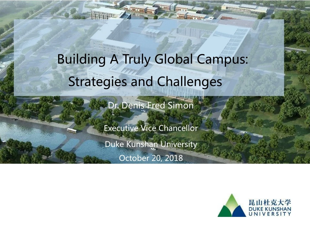 building a truly global campus strategies