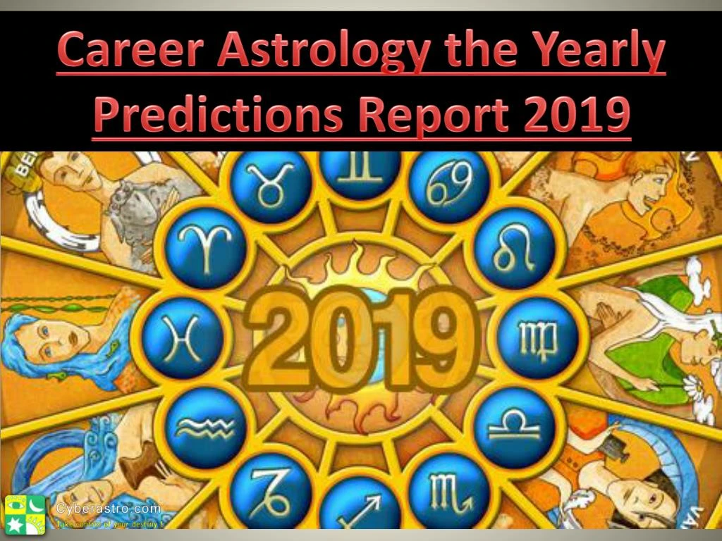 career a strology the yearly predictions report