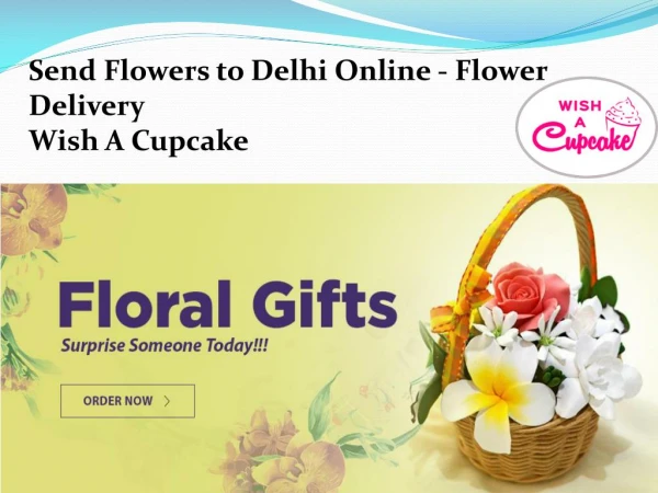 Send Flowers to Delhi Online - Flower Delivery