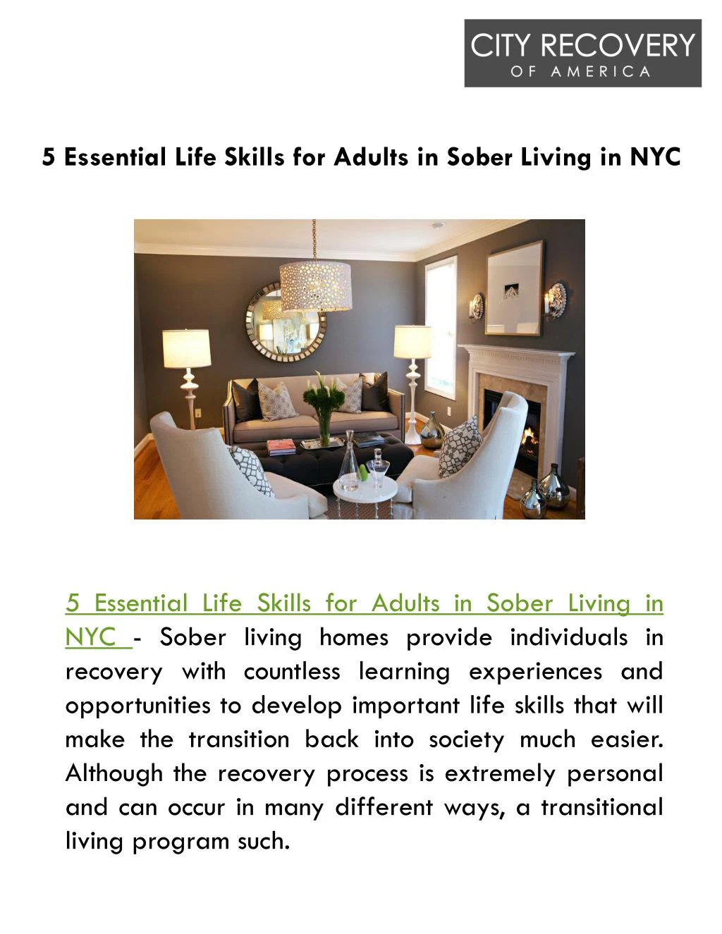 5 essential life skills for adults in sober