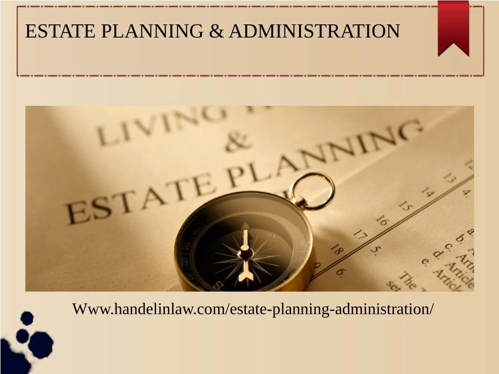 estate planning administration