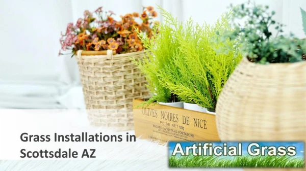 Grass Installations in Scottsdale AZ