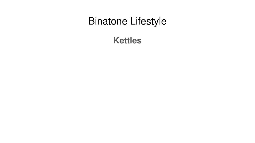 binatone lifestyle
