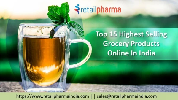 Top 15 Highest Selling Grocery Products Online In India