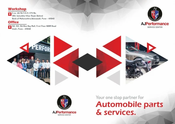 Aj Performance Parts and Car Maintenance Workshop Pune