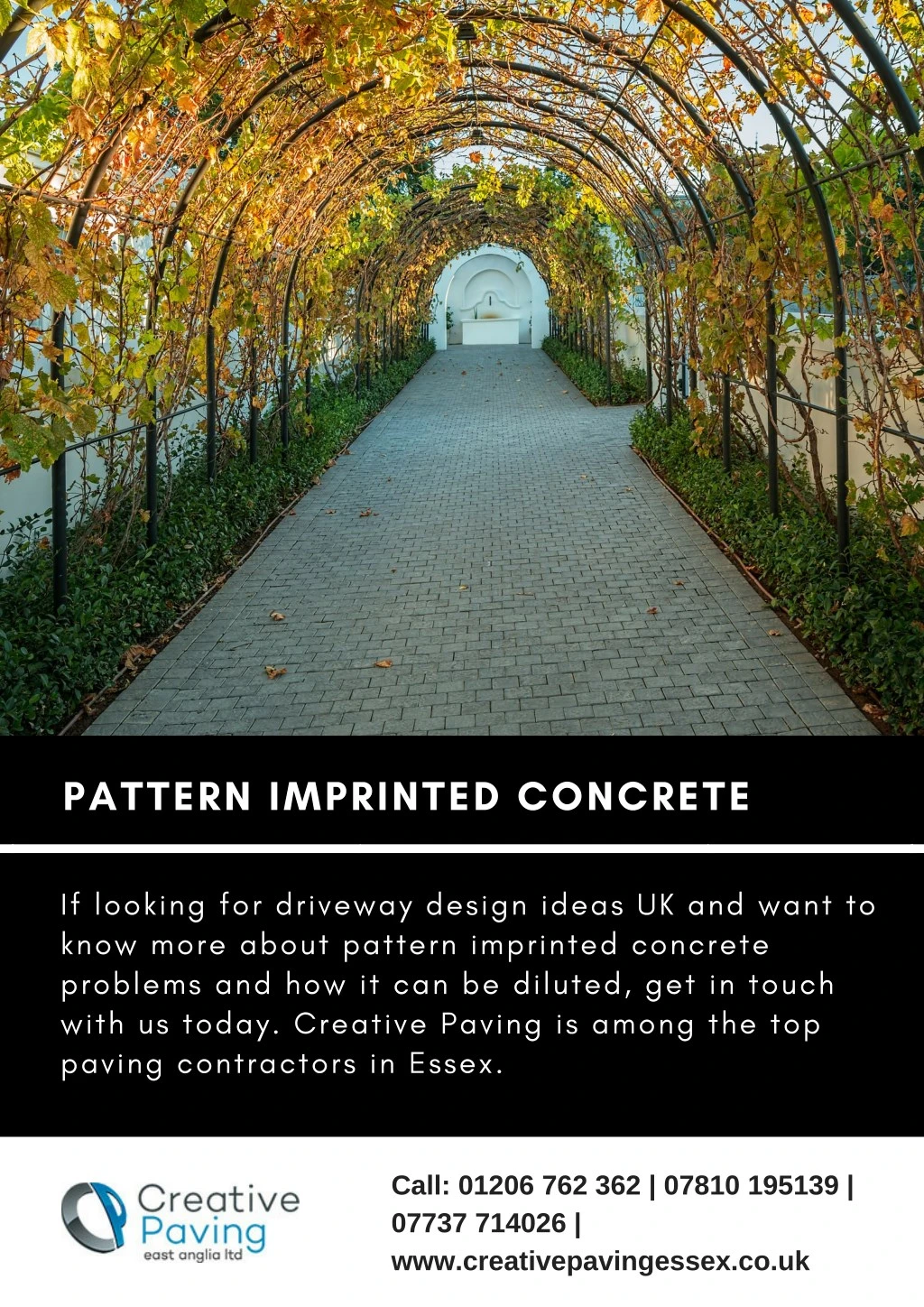 pattern imprinted concrete