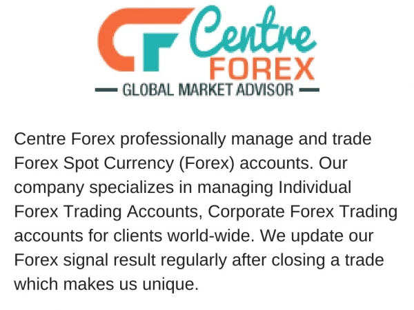 Forex Account Manager