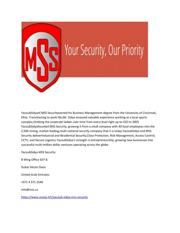 YacoubSidya MSS Security