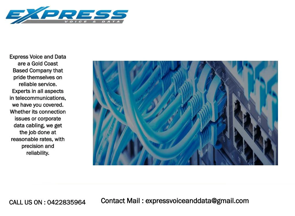 express voice and data are a gold coast based