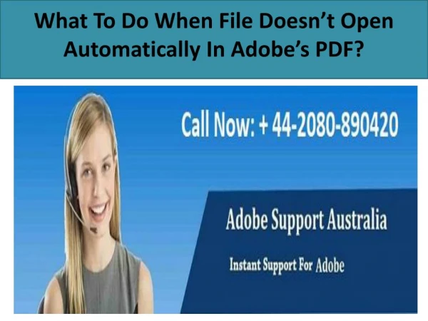 What To Do When File Doesn’t Open Automatically In Adobe’s PDF?