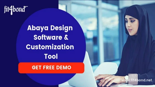 Abaya design software & customization tool