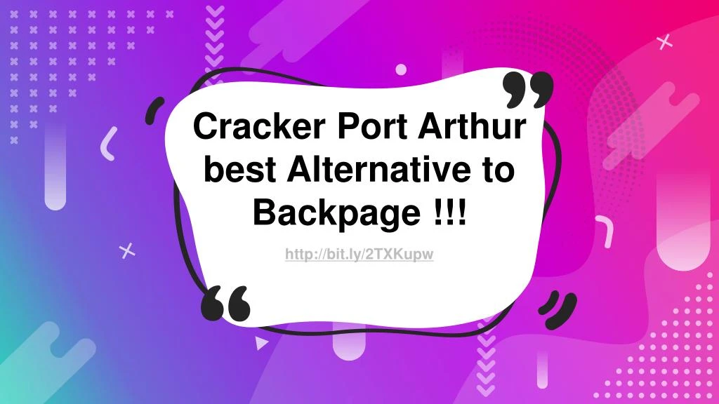 cracker port arthur best alternative to backpage