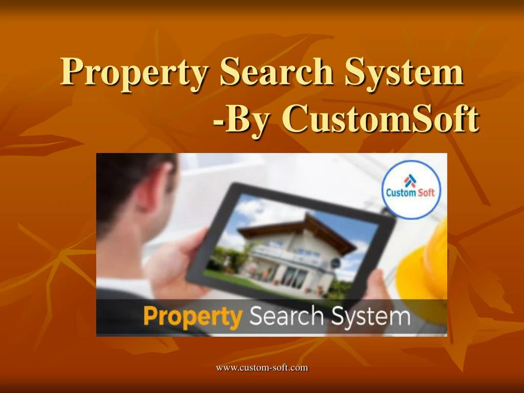property search system by customsoft