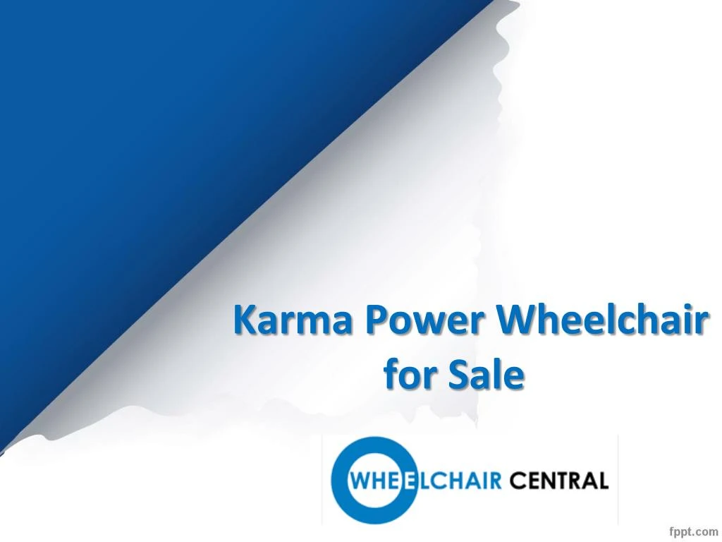 karma power wheelchair for sale
