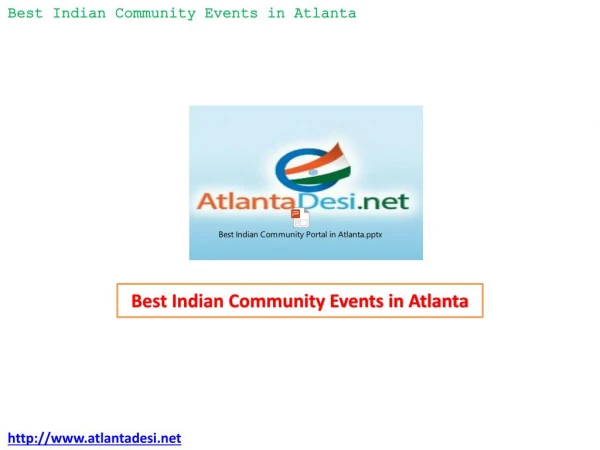 Best Indian Community Events in Atlanta