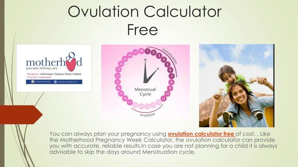 ovulation calculator free