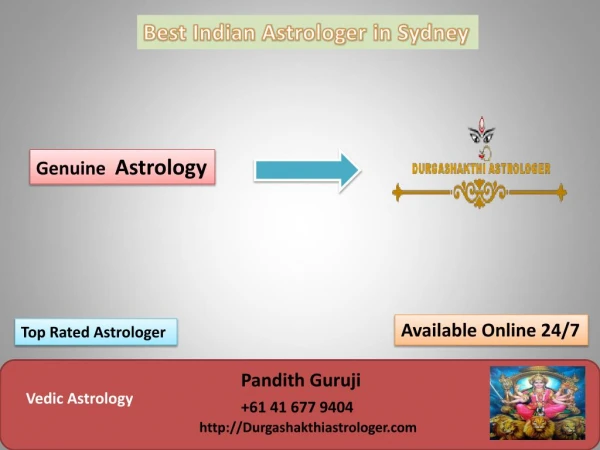 Durgashakthi Astrologer- Love & Marriage Problems-Consultant in Sydney Australia
