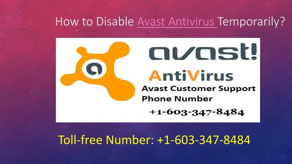 how to disable a vast a ntivirus temporarily