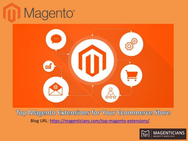 Top Magento Extensions for Your Ecommerce Store
