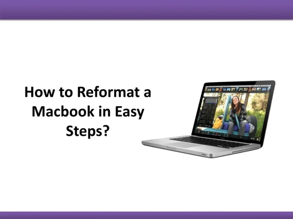 How to Reformat a MacBook in Easy Steps?