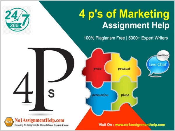 4 P’s of Marketing Assignment Help by the No1AssignmentHelp.Com