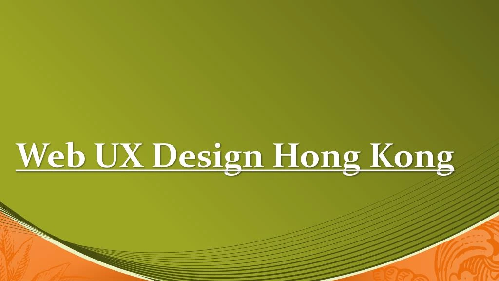 web ux design hong kong