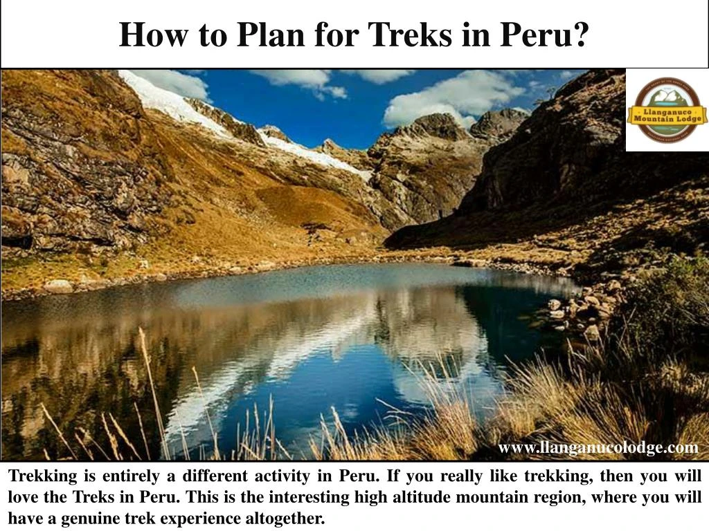 how to plan for treks in peru