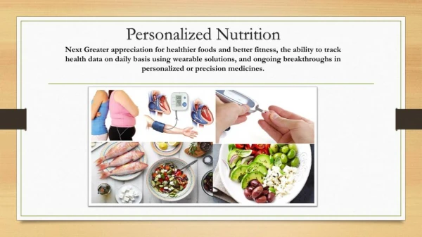 GLOBAL PERSONALIZED NUTRITION MARKET PROJECTED TO GROW AT A CAGR OF 7.03% FROM 2020 TO 2025 – AXIOM MRC