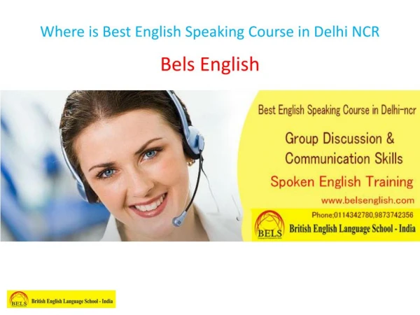 where is best english speaking course in delhi ncr