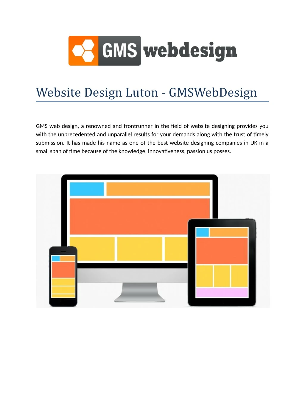 website design luton gmswebdesign