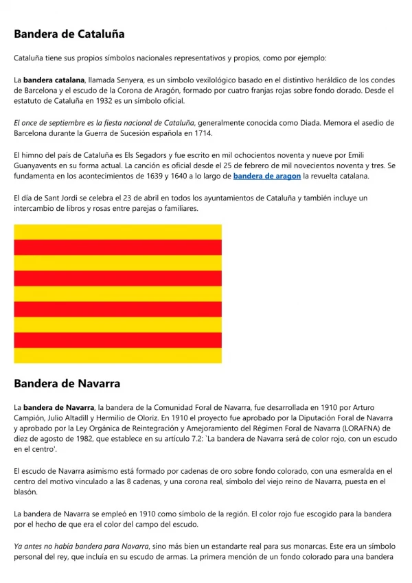 Region - Significado de las Banderas de Comunidad y Provincias de España