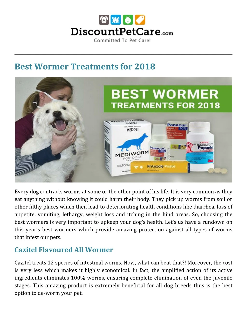 best wormer treatments for 2018