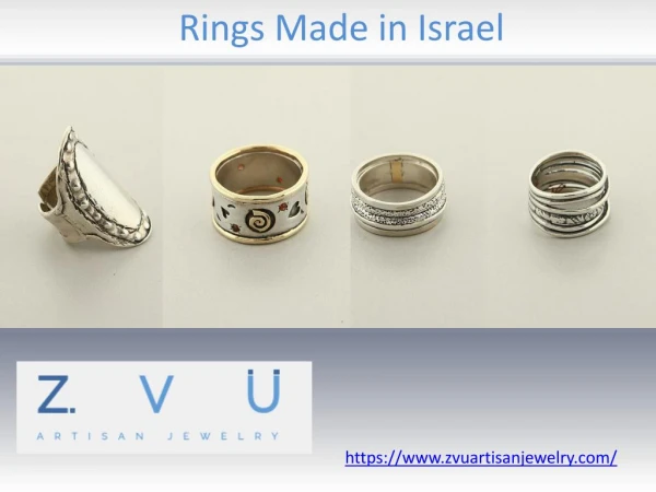 Rings Made in Israeli