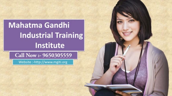 ITI Courses In Delhi | Industrial Training Institute In Delhi - MGITI